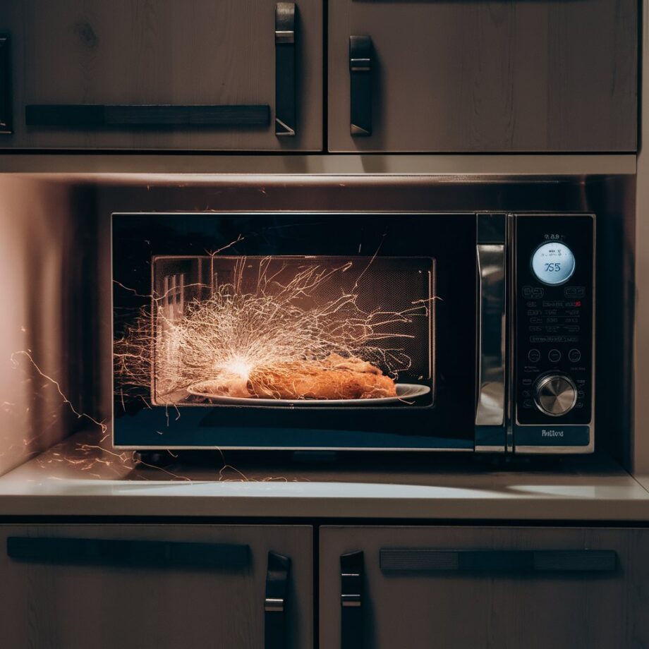 A comprehensive guide on common microwave problems, including Sparks and strange noises while operating